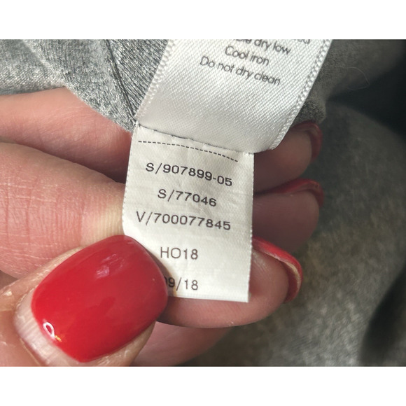 Athleta Lined Jogger Pants Size 12T Tall Gray Soho Warm Activewear Run Walk Hike - Picture 8 of 9